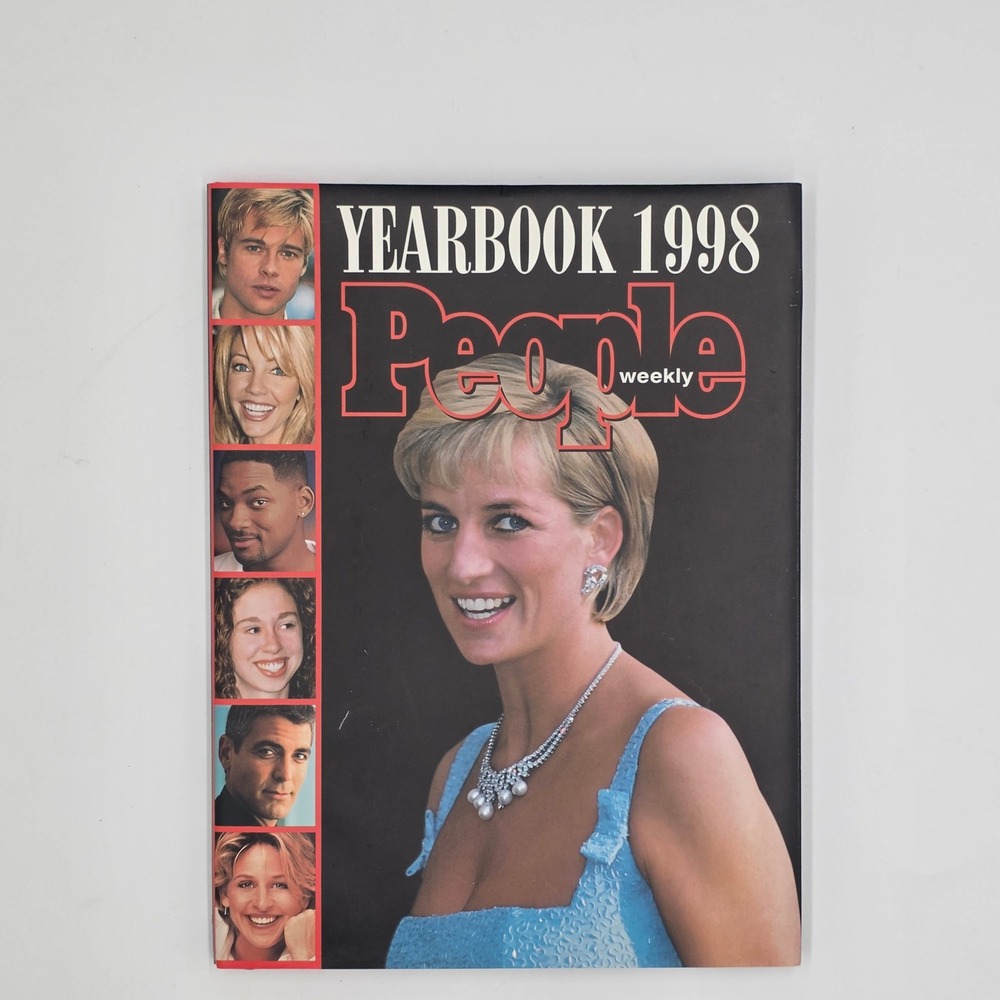 People Weekly Yearbook 1998 Princess Diana Brad Pitt Will Smith George Clooney